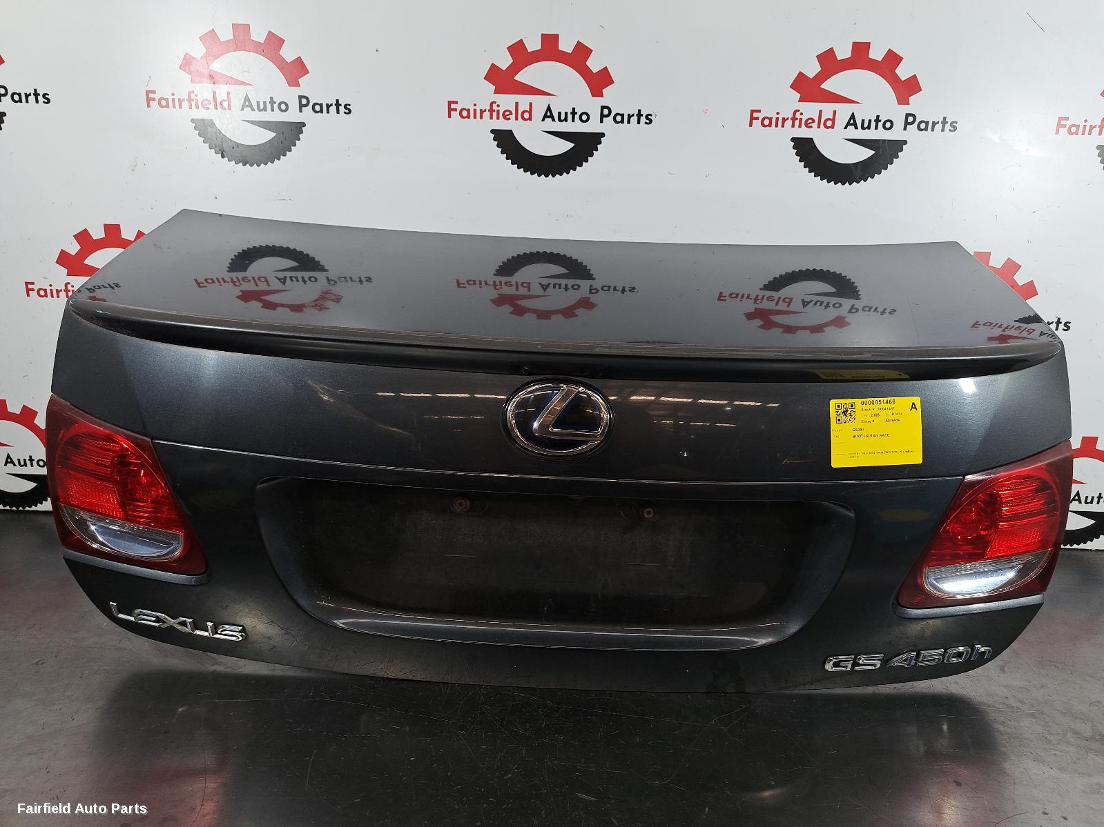 2005-2011 Lexus Gs Bootlid Tailgate