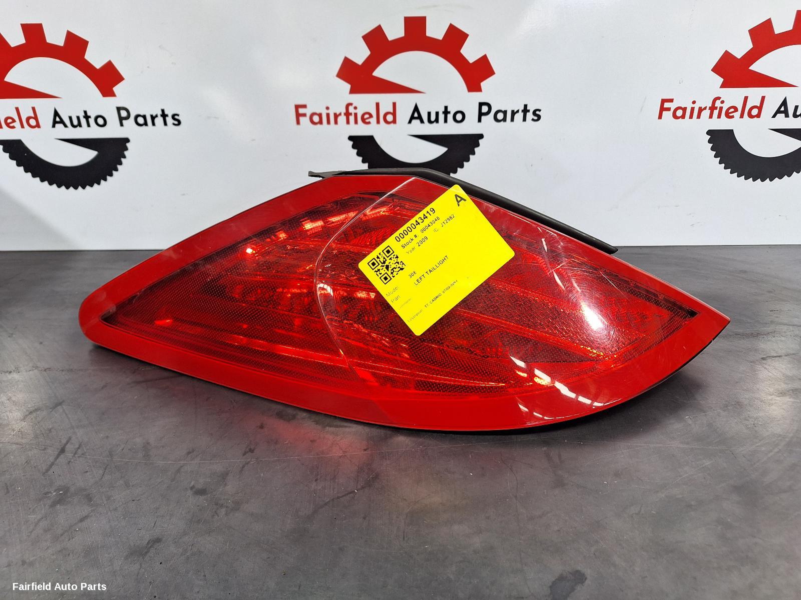 2009-2014 Peugeot 308 Left Taillight