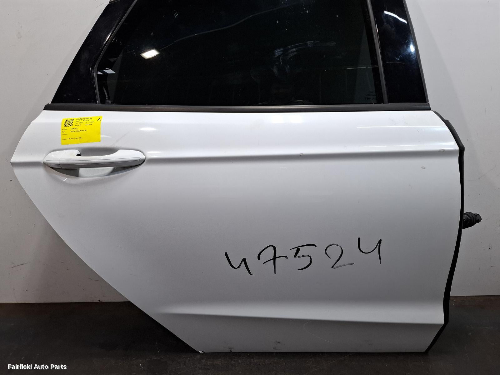 2014-2020 Ford Mondeo Right Rear Door Sliding