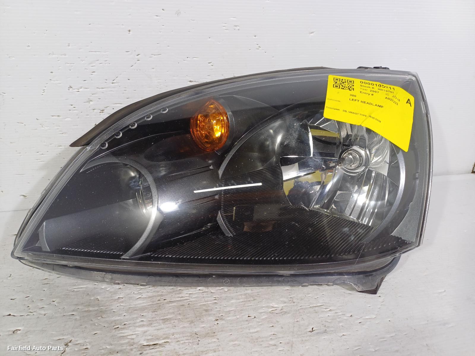 2005-2008 Mitsubishi 380 Left Headlamp