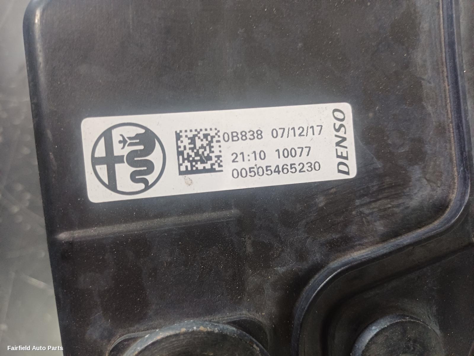 2018-2026 Alfa Romeo Stelvio Radiator Support