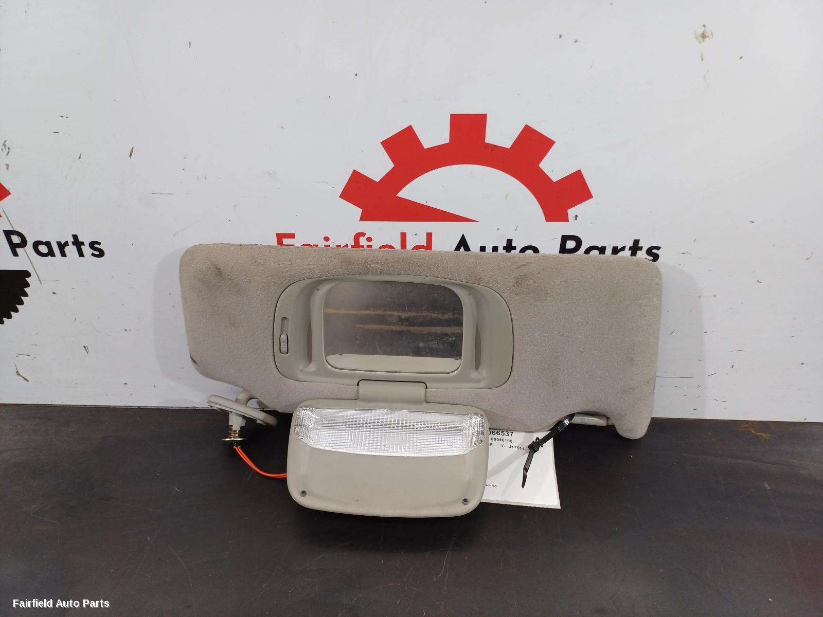 2003-2005 Lexus Rx Series Sunvisor