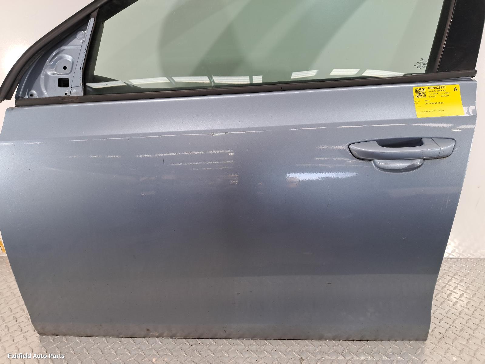 2008-2013 Volkswagen Golf Left Front Door