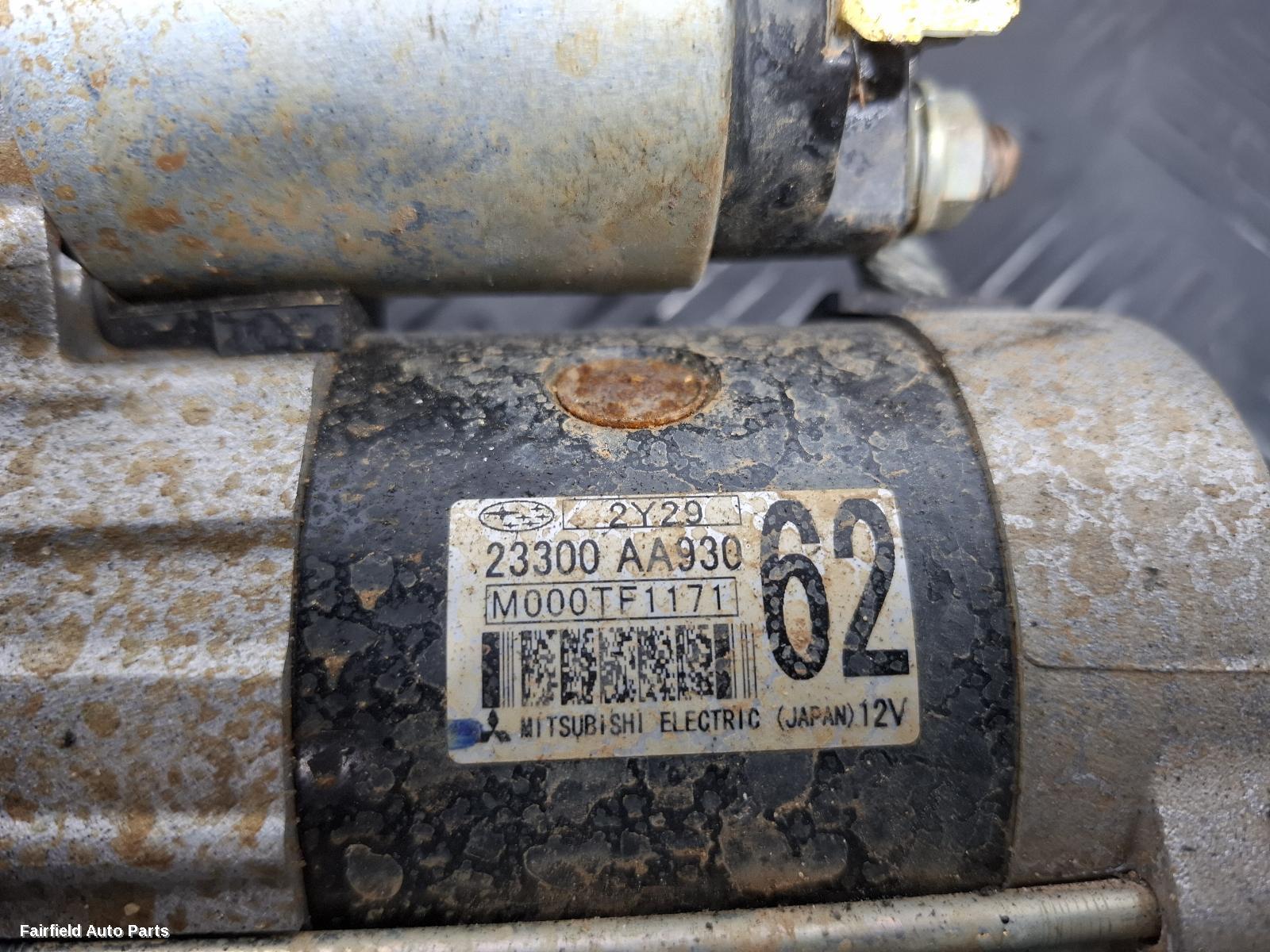 2018-2024 Subaru Forester Starter
