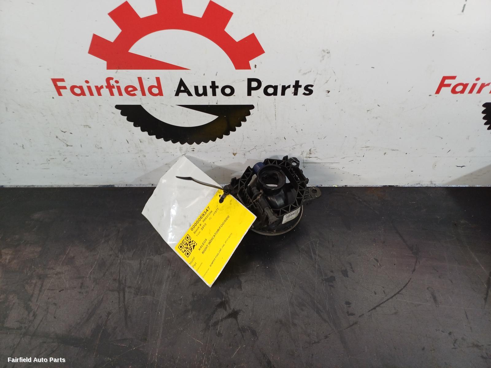 2011-2013 Renault Kaleos Right Indicator Fog Side
