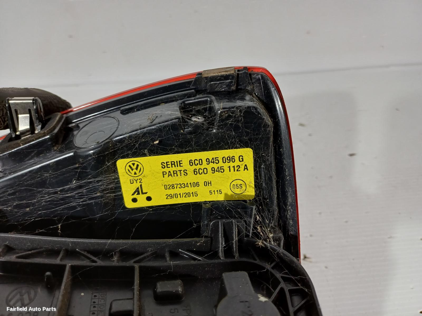 2014-2017 Volkswagen Polo Right Taillight