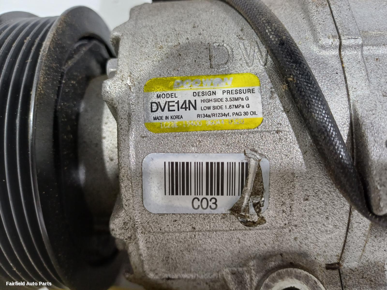 2017-2020 Hyundai Kona A C Compressor
