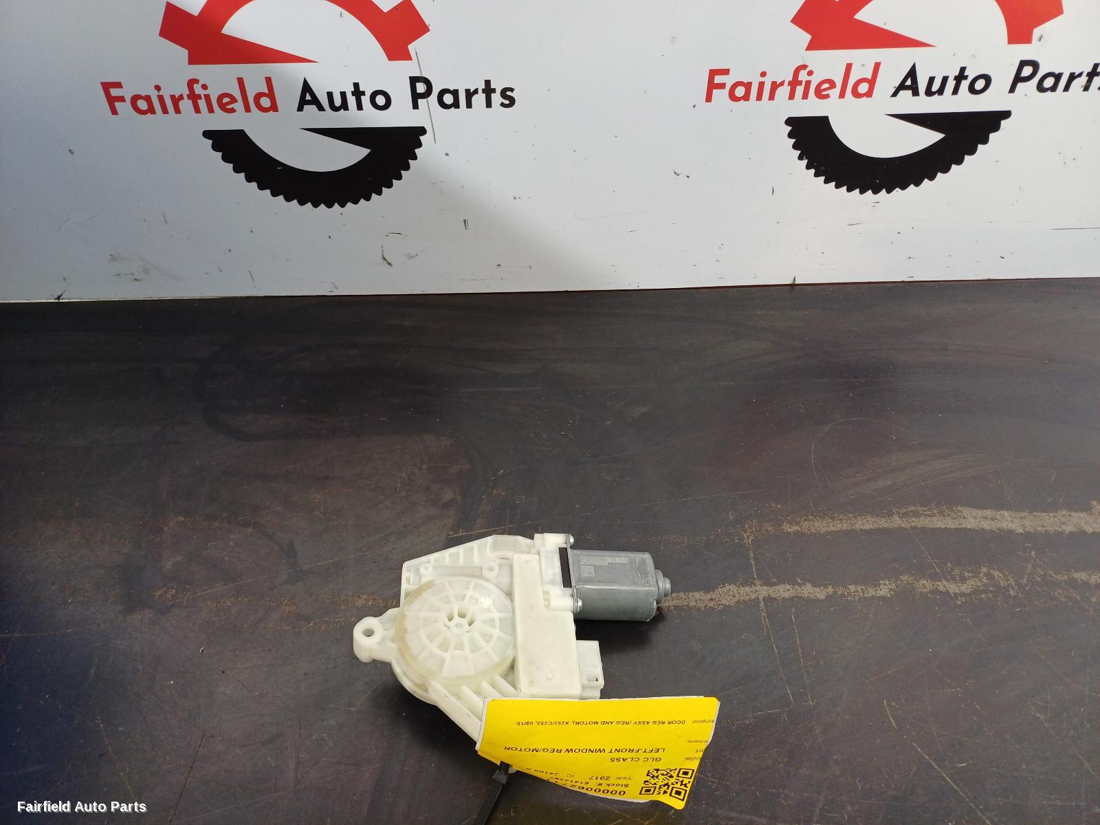 2015-2023 Mercedes Glc Class Left Front Window Reg Motor