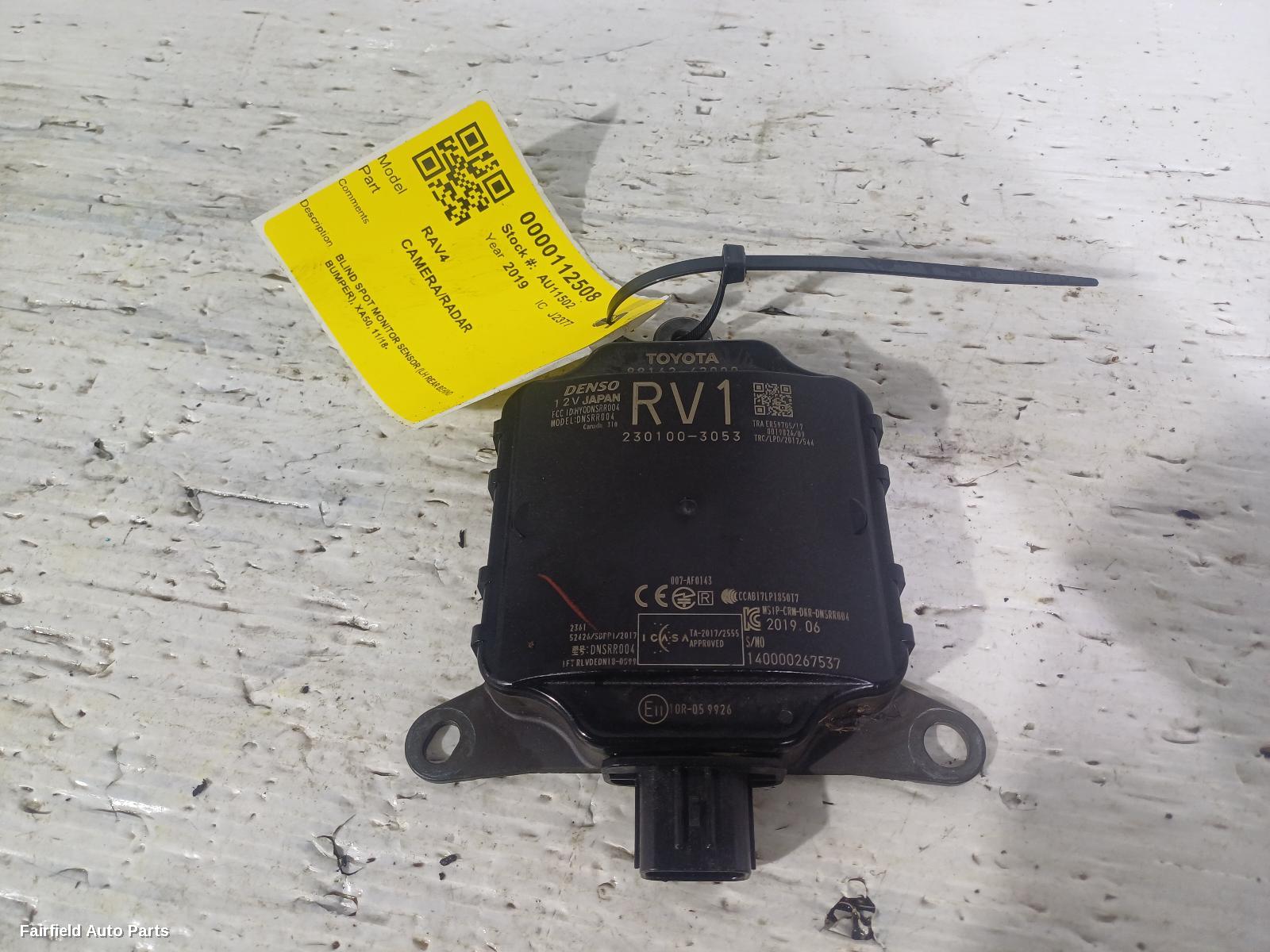 2018-2025 Toyota Rav4 Reverse Camera