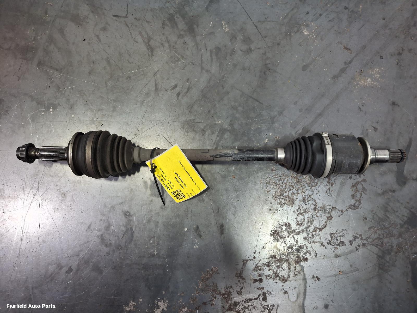 2020-2023 Toyota Yaris Cross Left Driveshaft