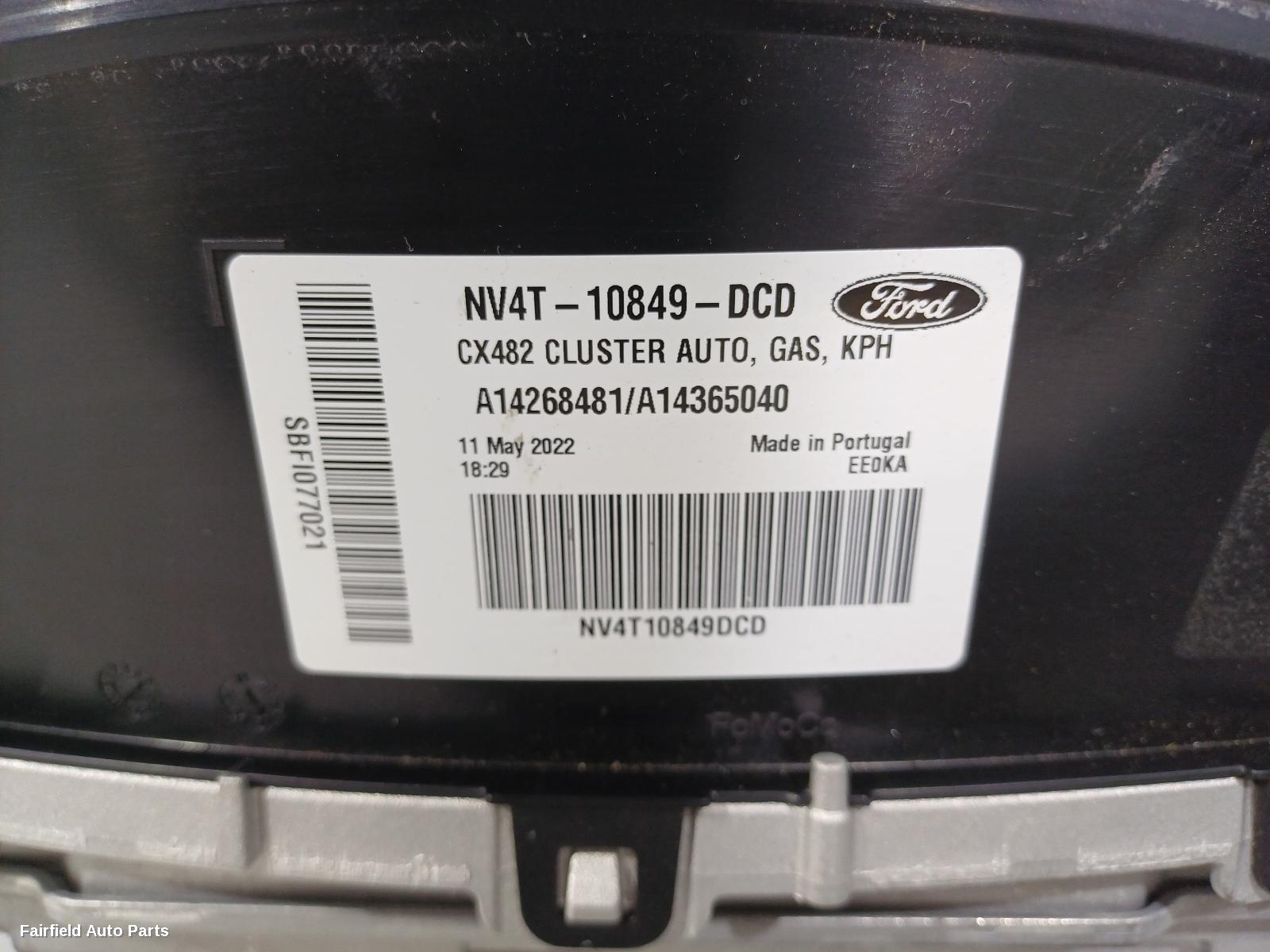 2022-2024 Ford Escape Instrument Cluster