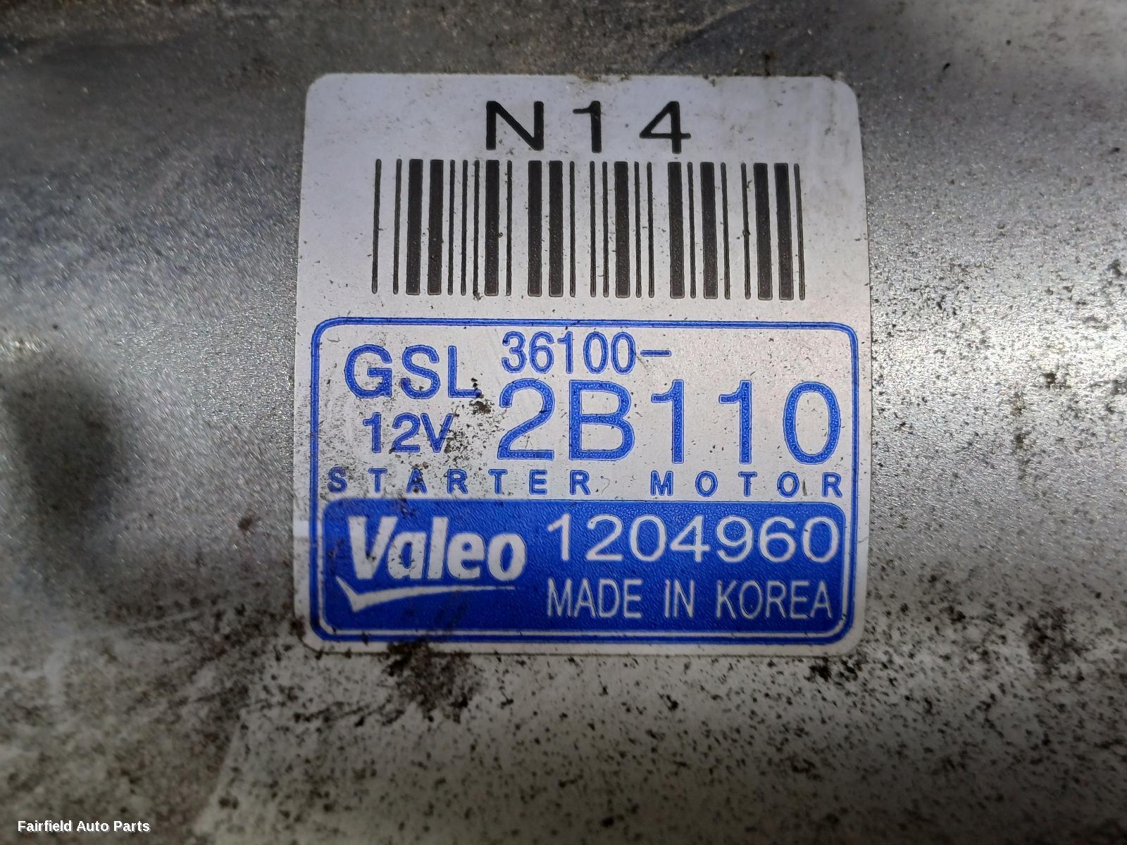 2019-2025 Hyundai Venue Starter