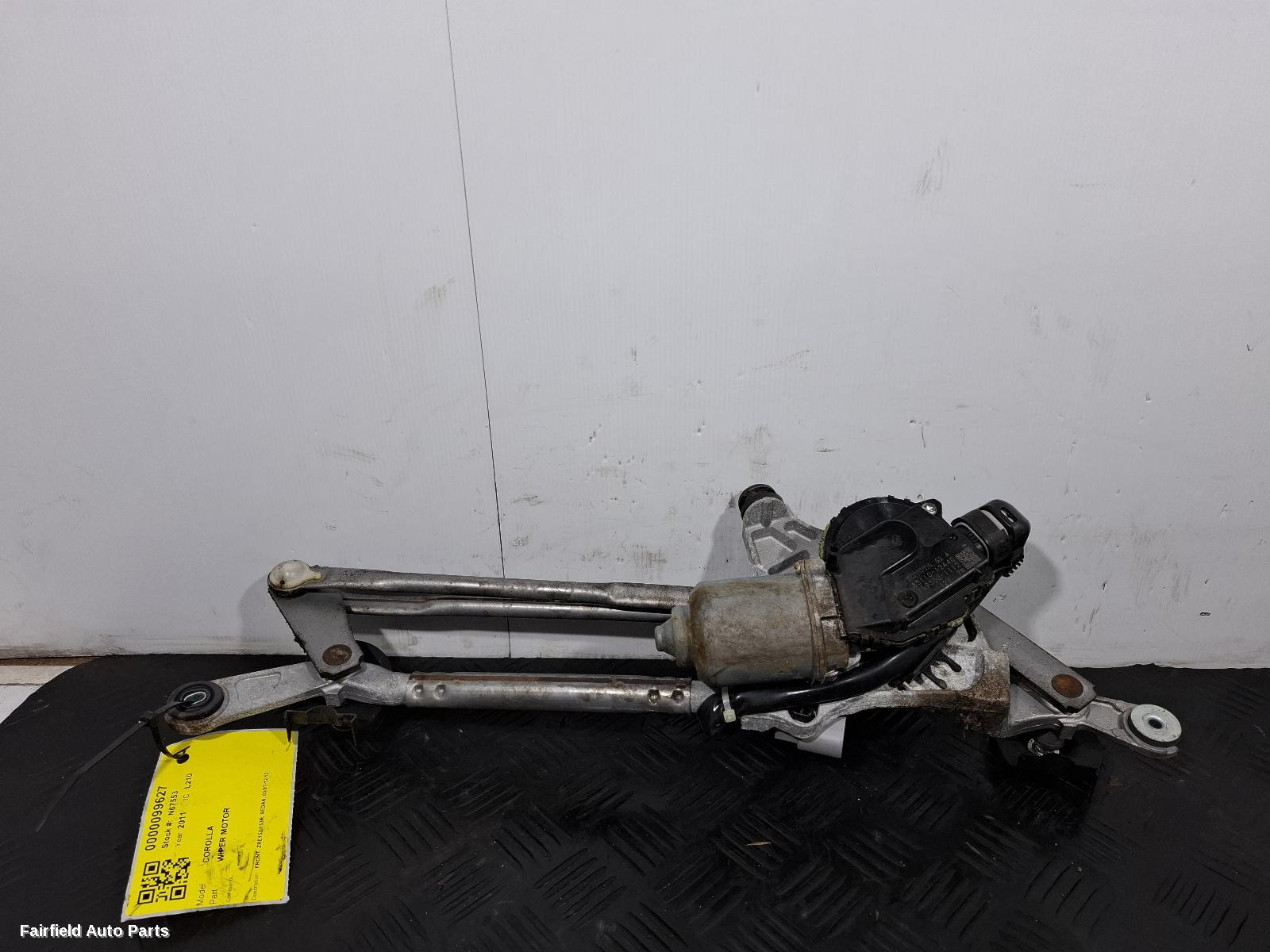 2007-2013 Toyota Corolla Wiper Motor