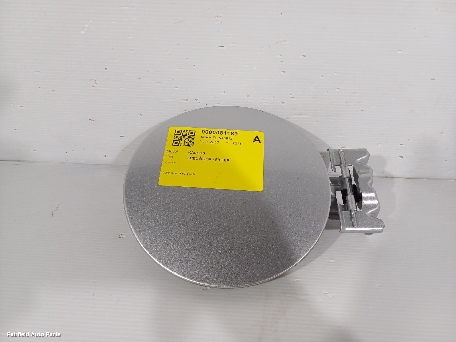 2016-2026 Renault Kaleos Fuel Door   Filler