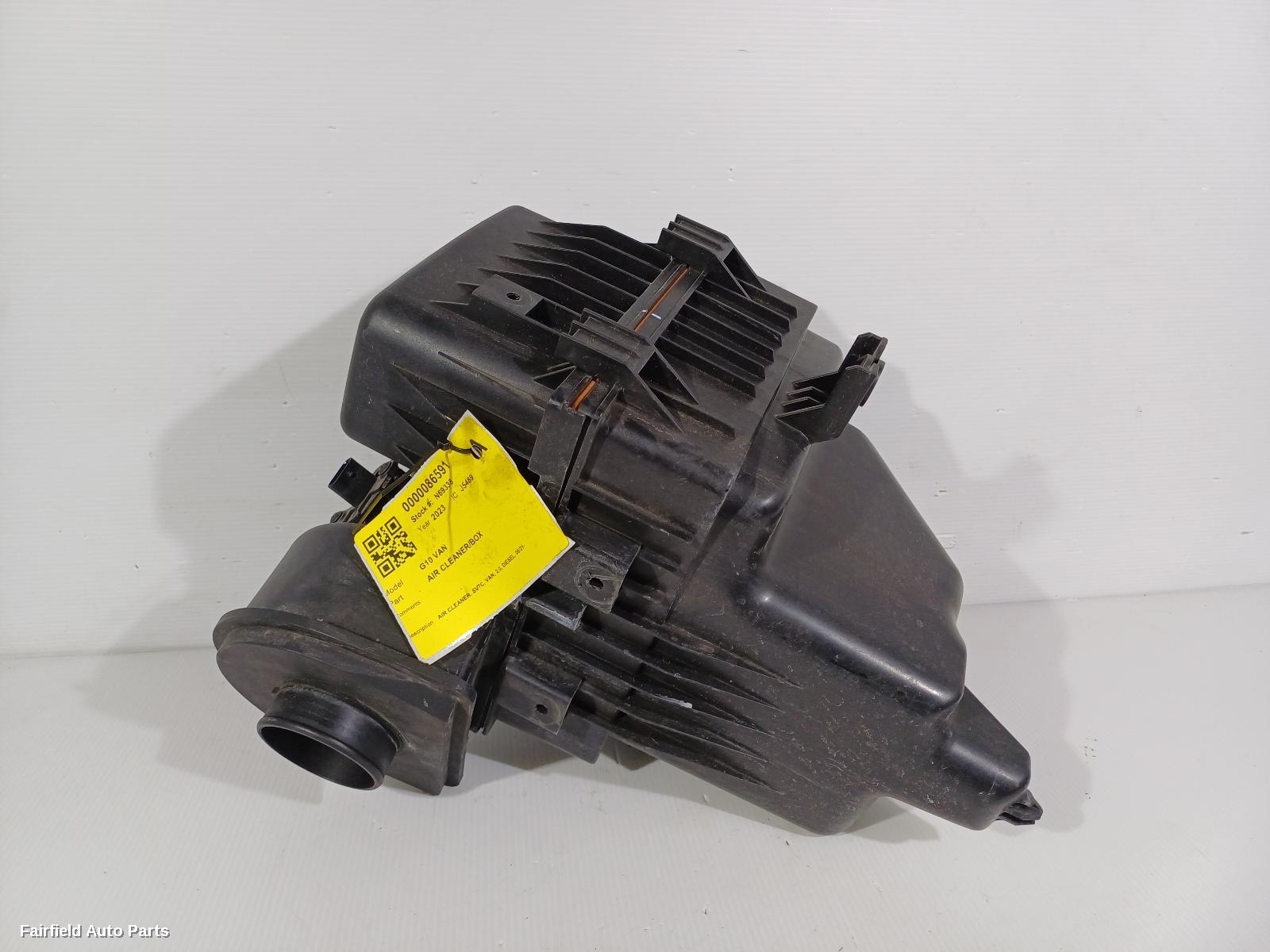 2021-2025 Ldv G10 Air Cleaner Box