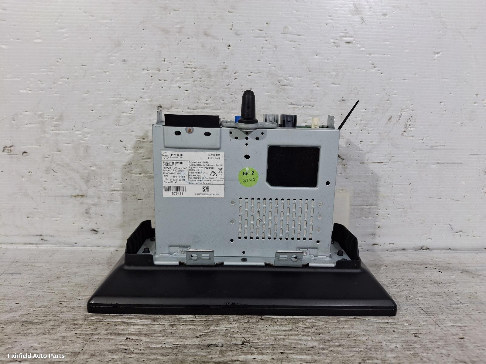 2023-2024 Mg Mg5 Radio Cd Dvd Sat Tv