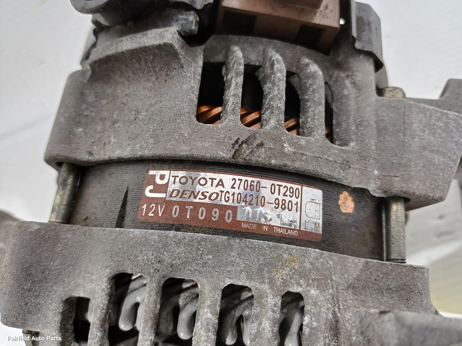 2013-2016 Toyota Corolla Alternator