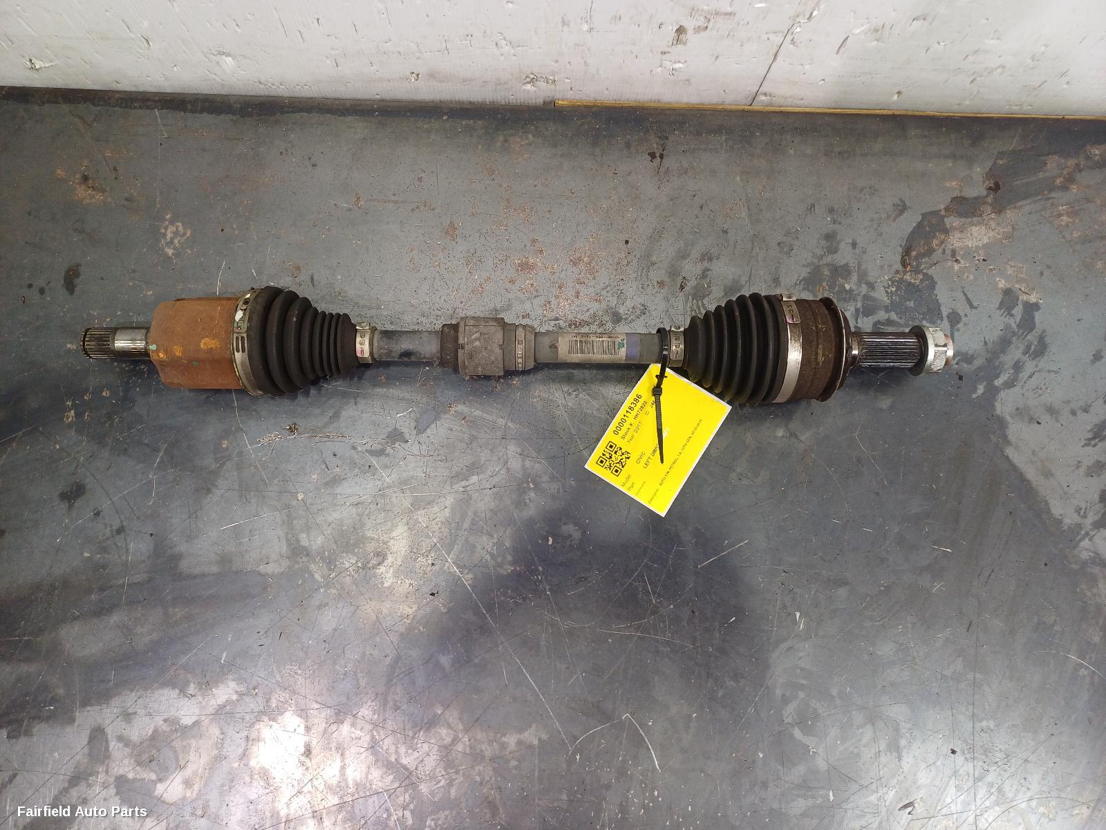 2016-2021 Honda Civic Left Driveshaft