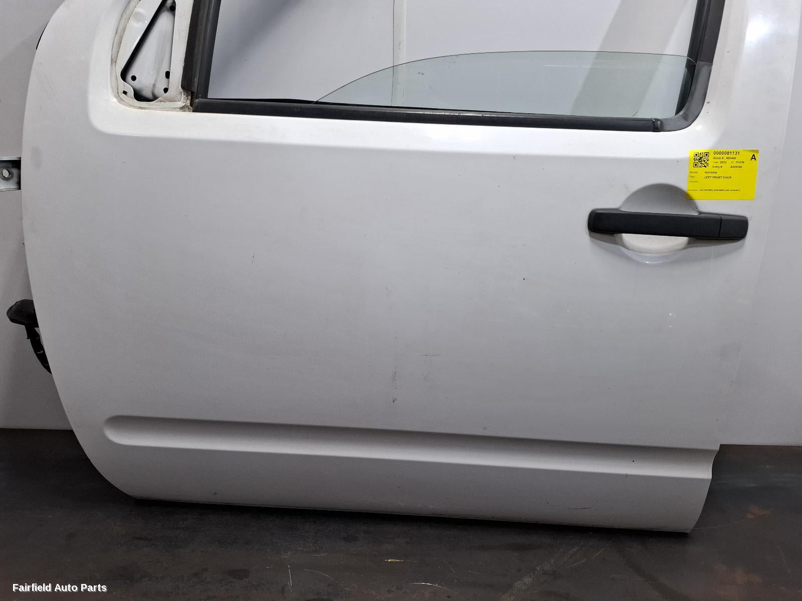 2008-2015 Nissan Navara Left Front Door