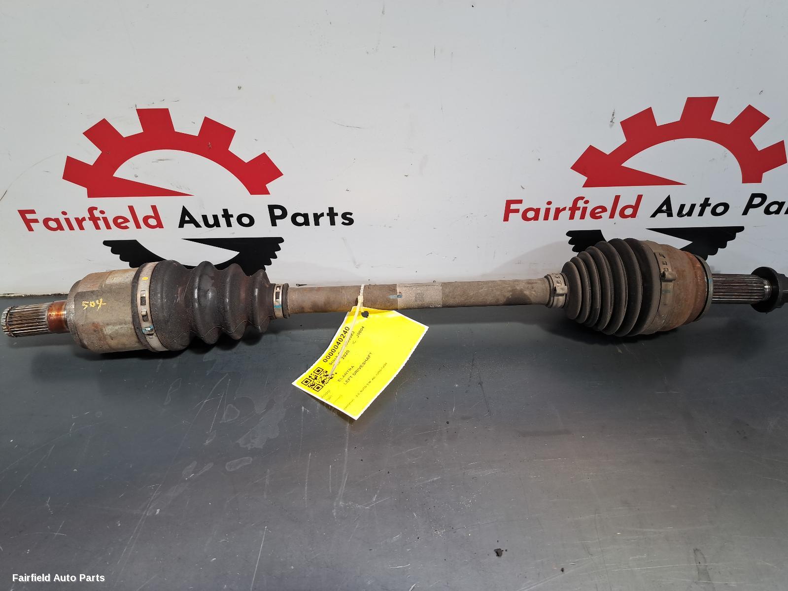 2015-2020 Hyundai Elantra Left Driveshaft