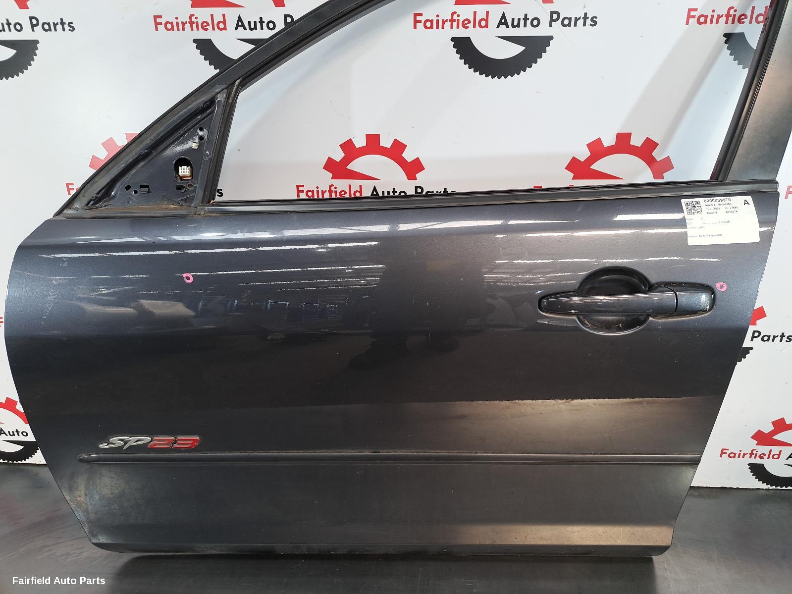 2003-2009 Mazda 3 Left Front Door