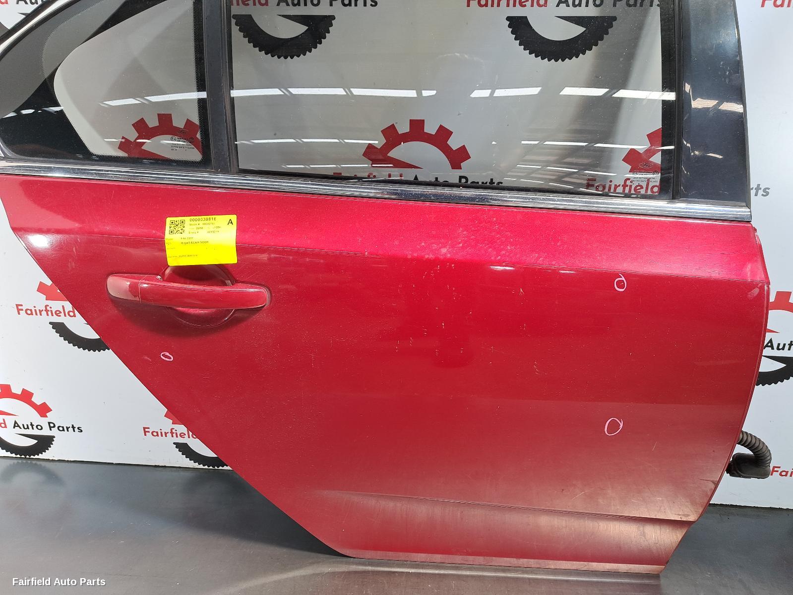 2008-2016 Ford Falcon Right Rear Door Sliding