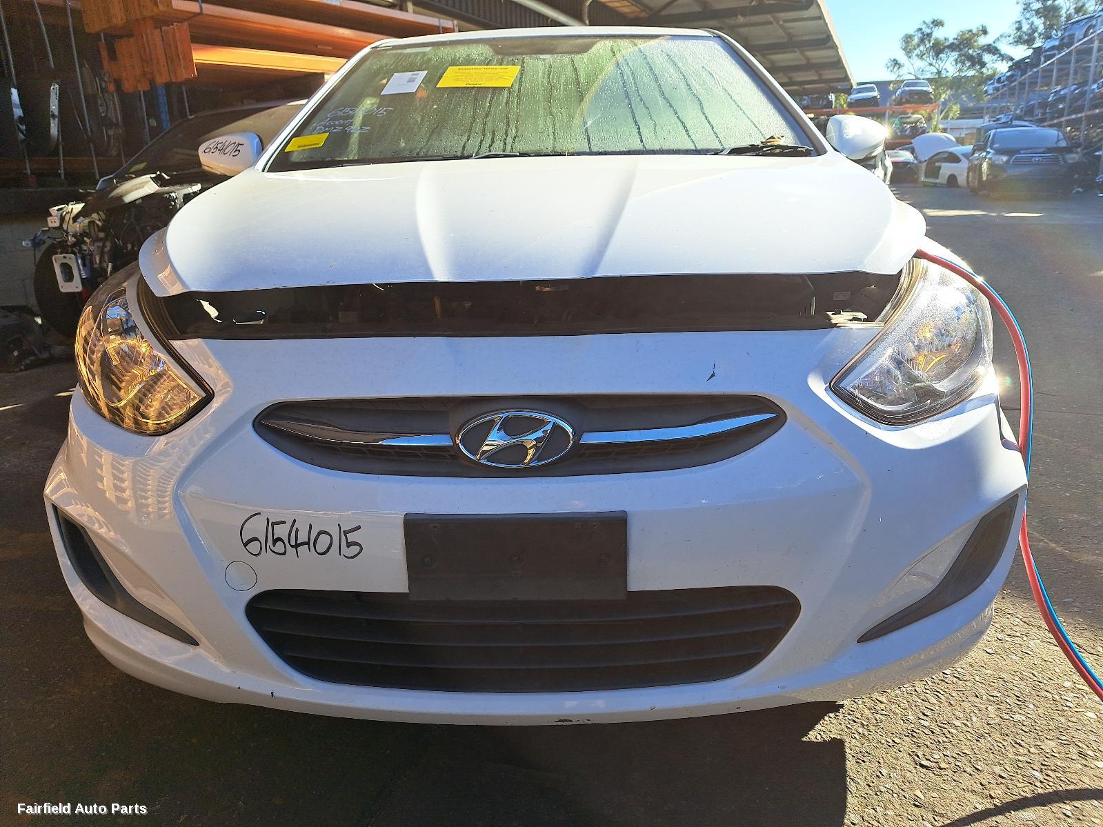 2015-2019 Hyundai Accent Radiator