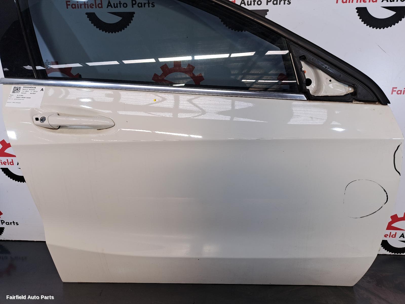 2013-2018 Mercedes A Class Right Front Door