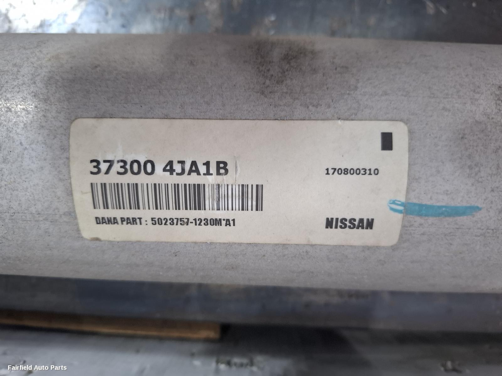 2015-2025 Nissan Navara Rear Drive Shaft