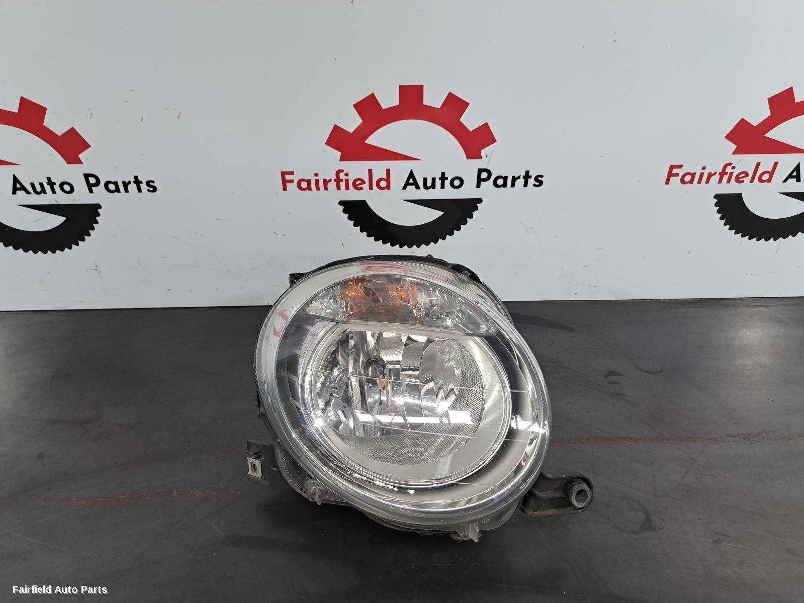 2008-2015 Fiat 500 Right Headlamp