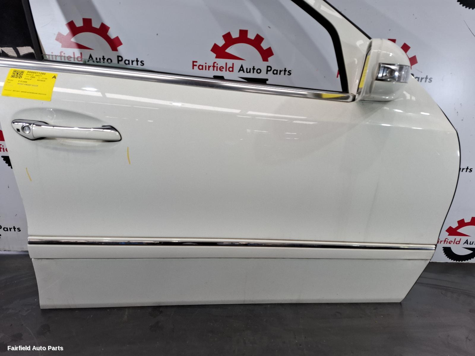 2002-2009 Mercedes E Class Right Front Door