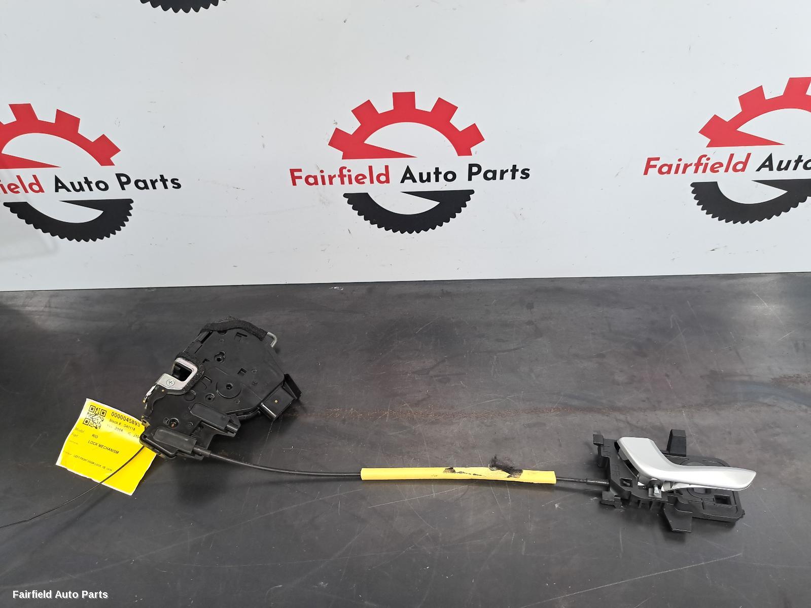 2016-2023 Kia Rio Door Boot Gate Lock