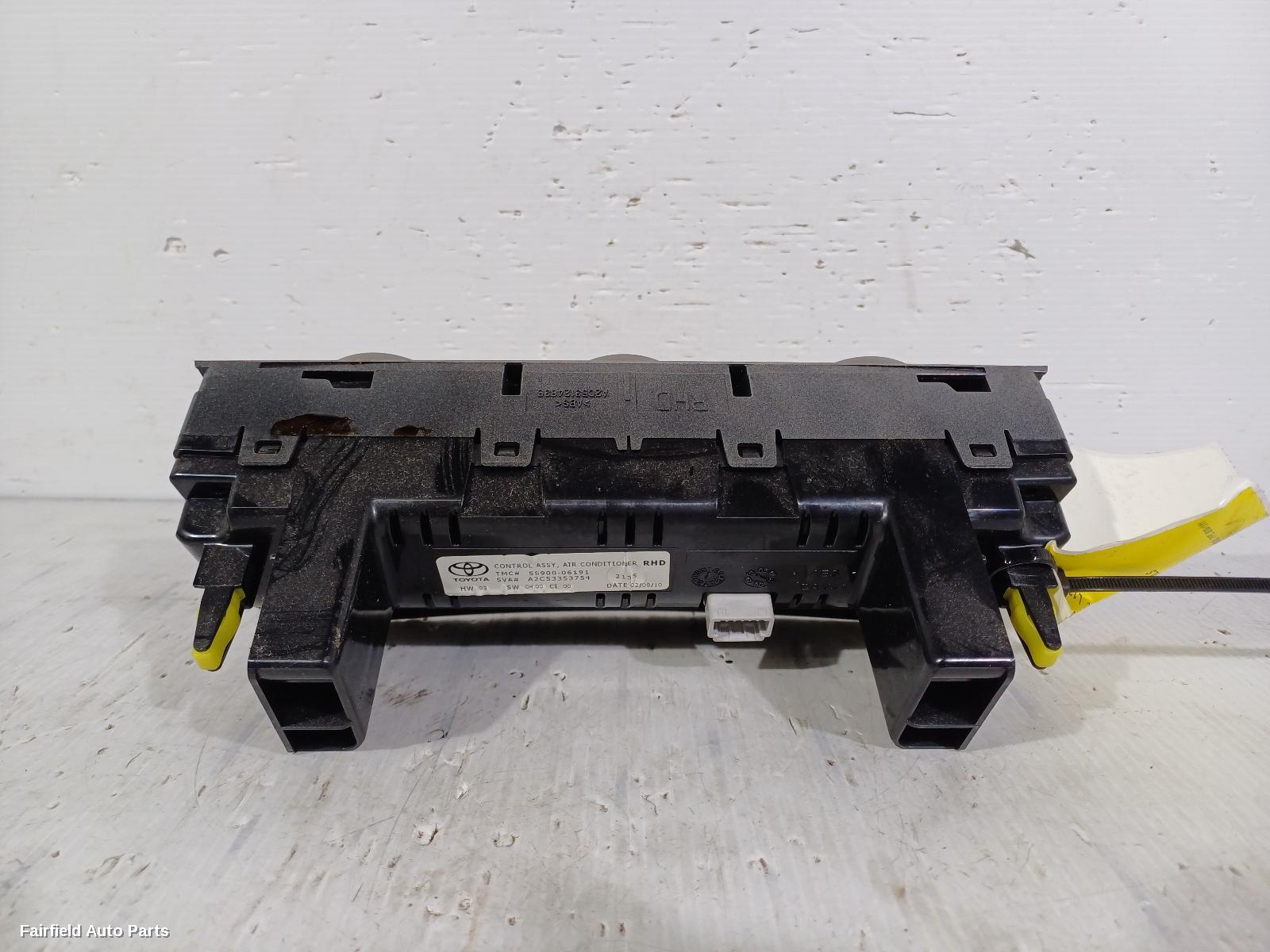 2006-2011 Toyota Camry Heater Ac Controls