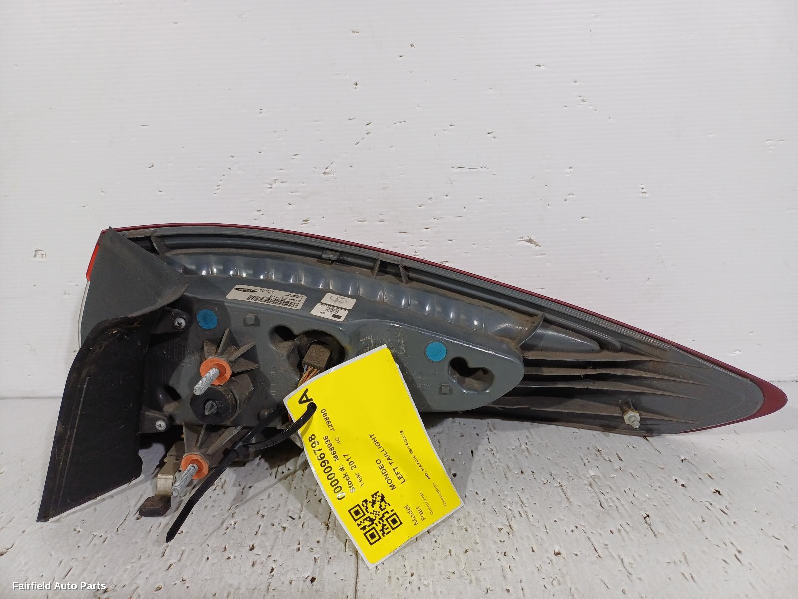 2014-2018 Ford Mondeo Left Taillight