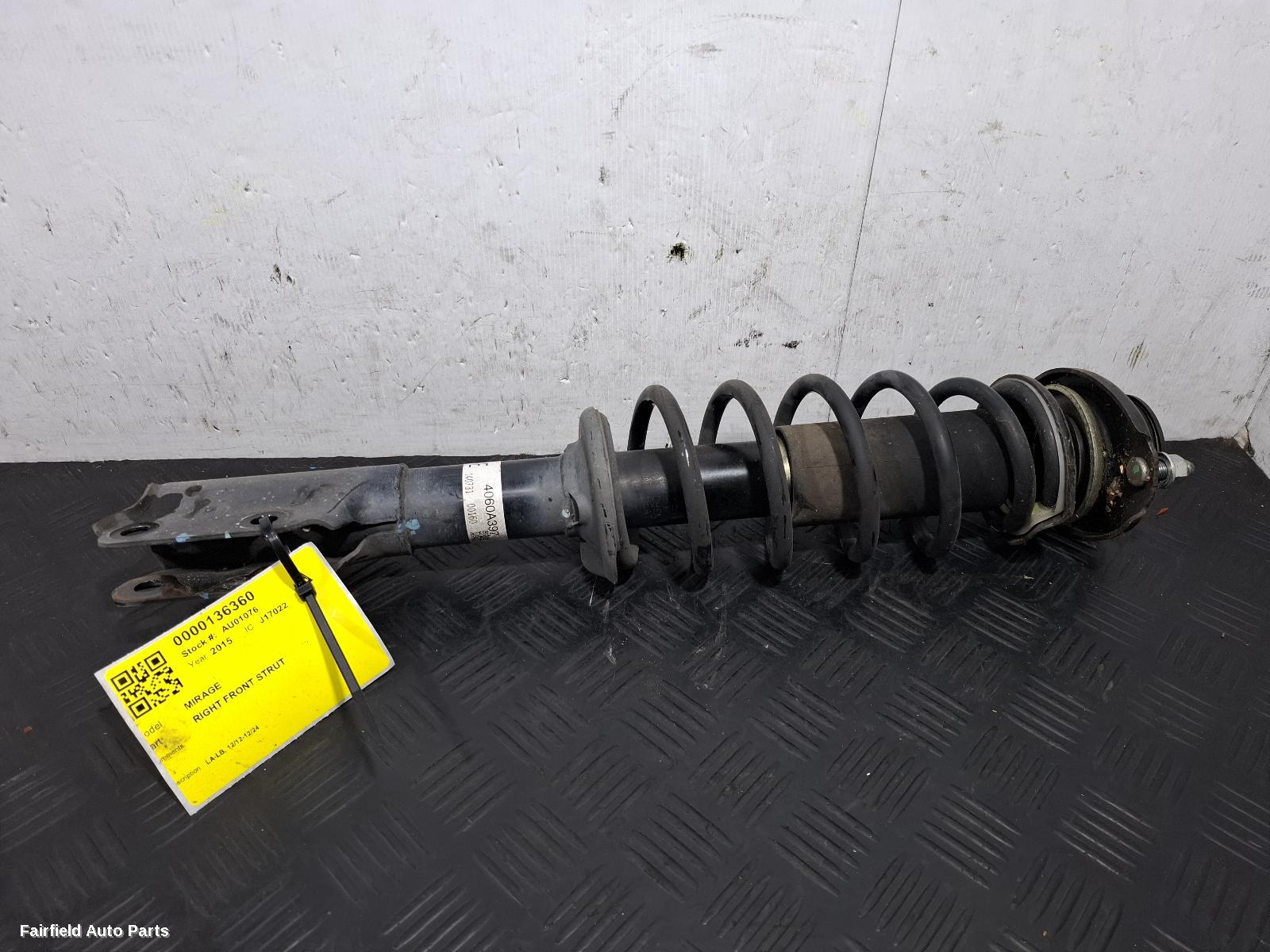 2012-2024 Mitsubishi Mirage Right Front Strut