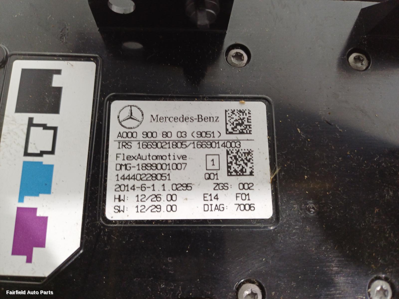 2012-2018 Mercedes A Class Courtesy Light
