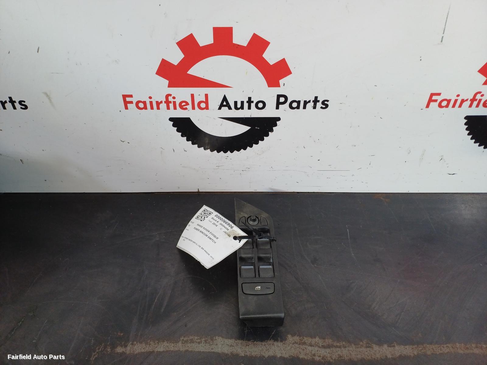 2011-2019 Land Rover Rangerover Evoque Pwr Dr Wind Switch