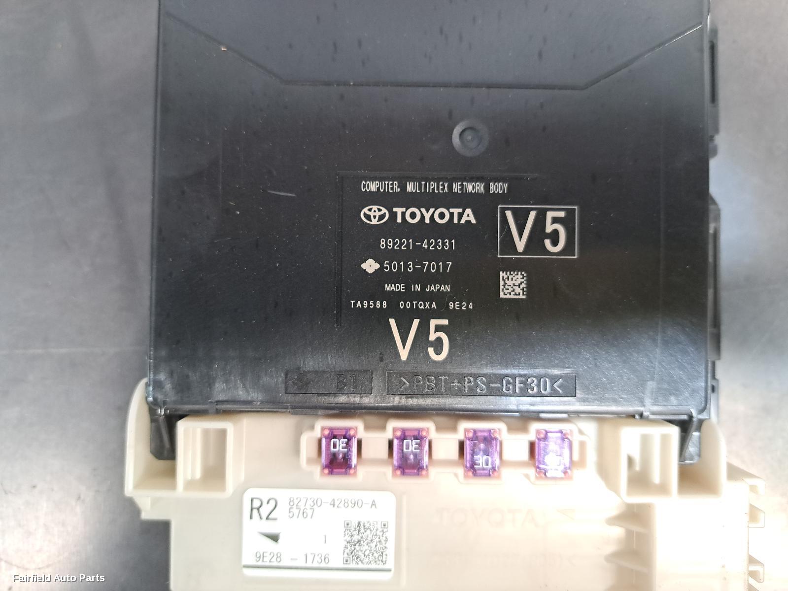 2018-2025 Toyota Rav4 Ecu