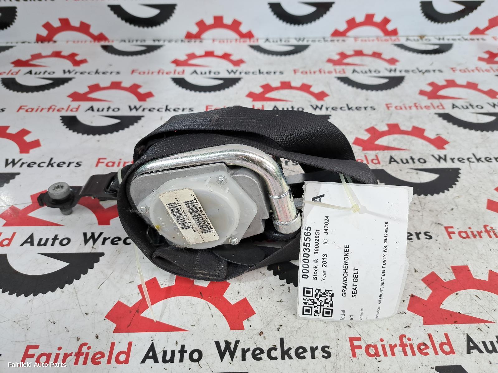 2012-2018 Jeep Grandcherokee Seatbelt Stalk