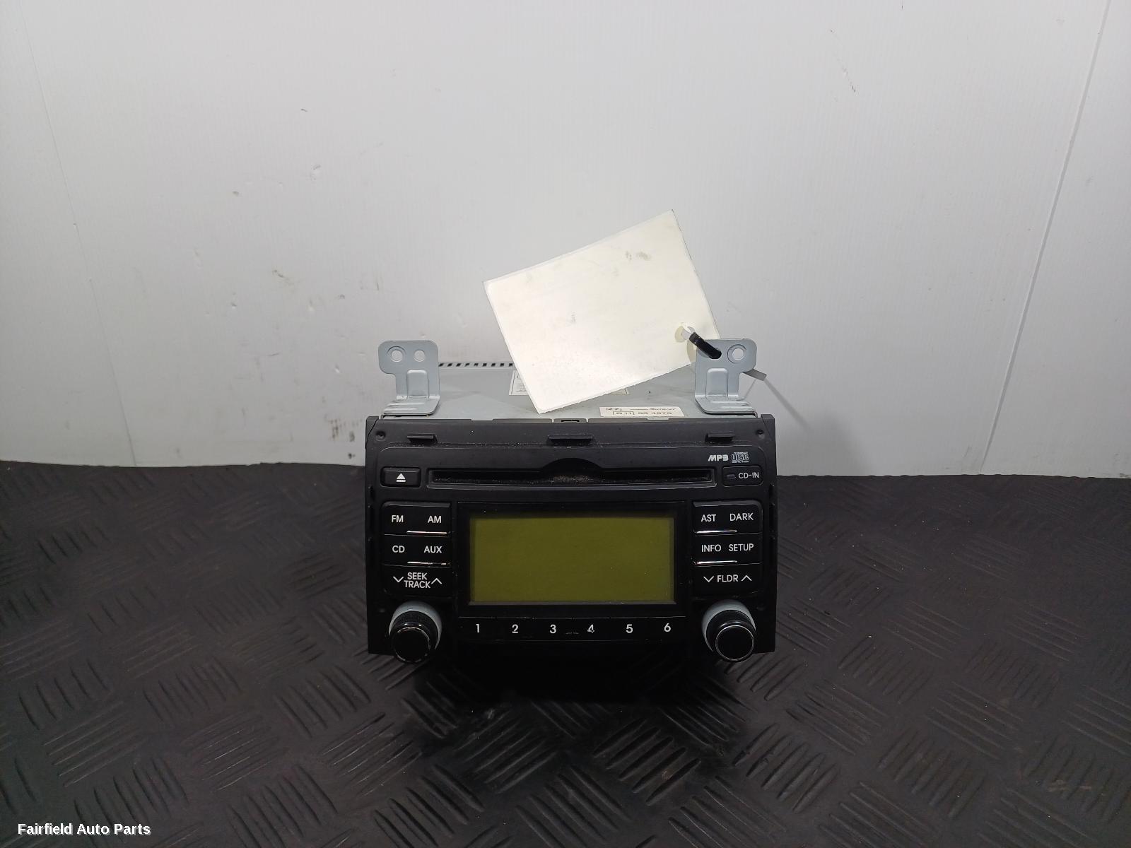 2007-2012 Hyundai I30 Radio Cd Dvd Sat Tv