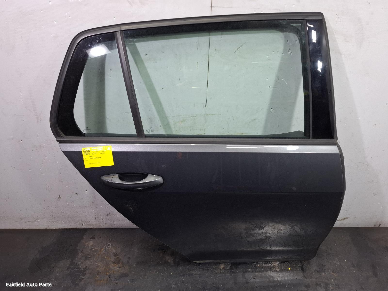 2012-2020 Volkswagen Golf Right Rear Door Sliding