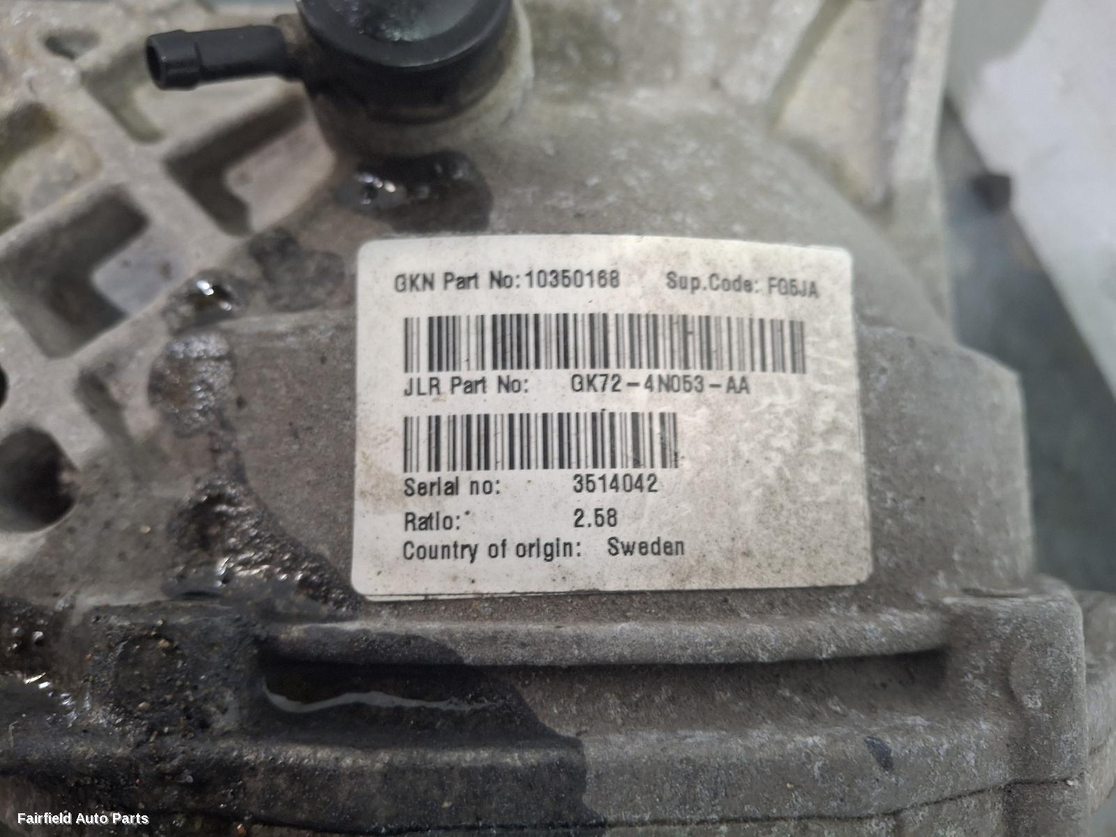 2015-2019 Land Rover Discovery Sport Differential Centre