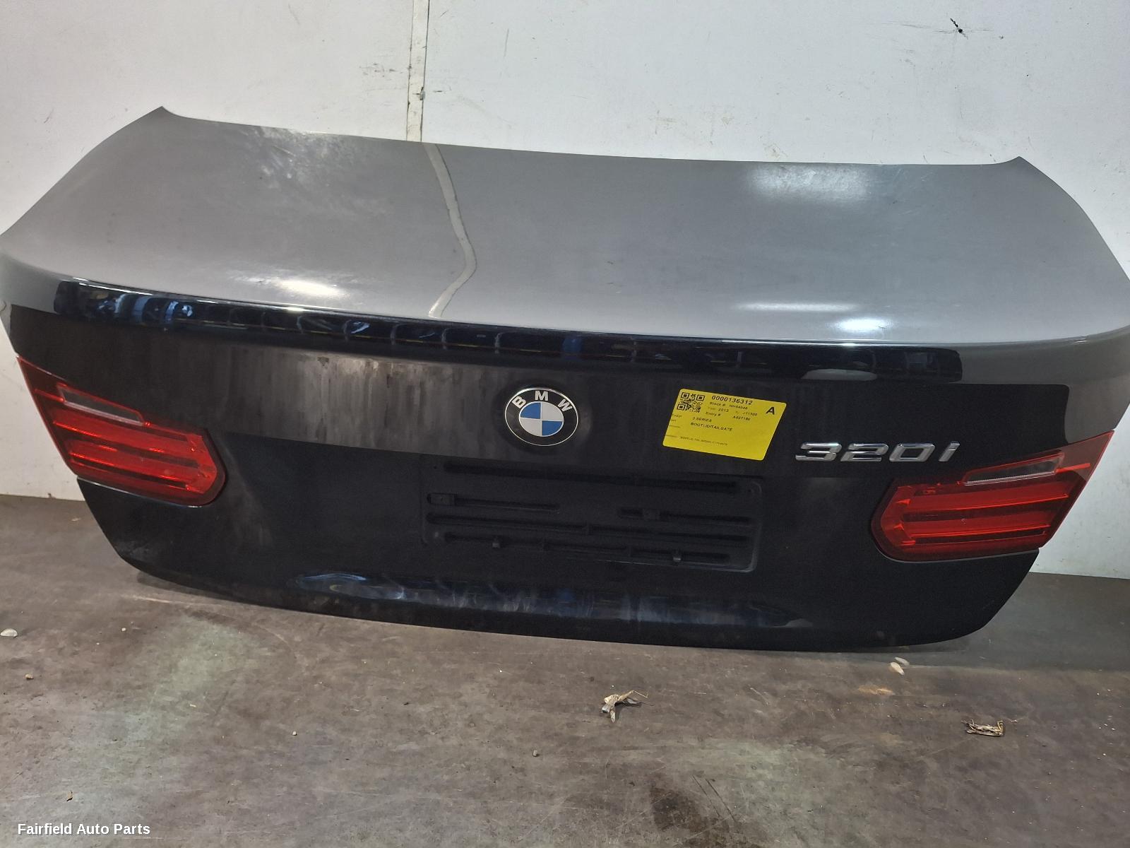 2011-2019 Bmw 3 Series Bootlid Tailgate