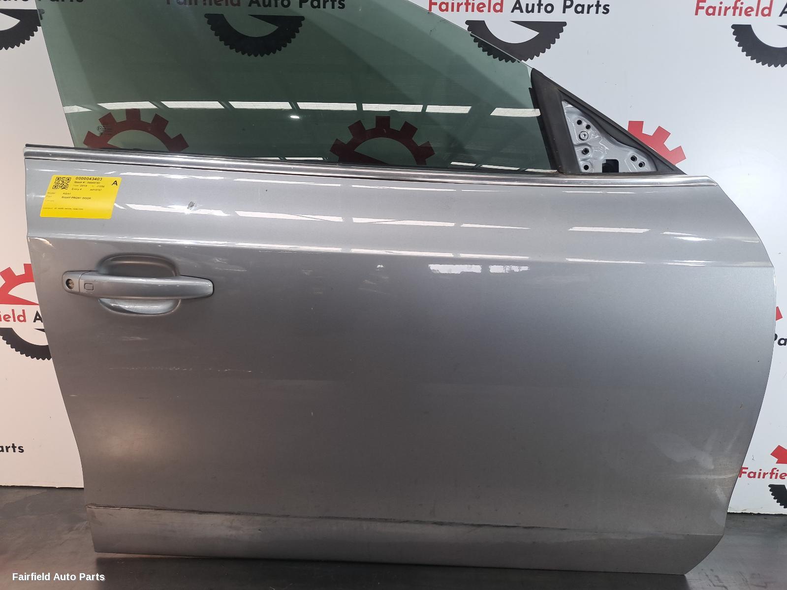 2009-2016 Audi A5 Right Front Door