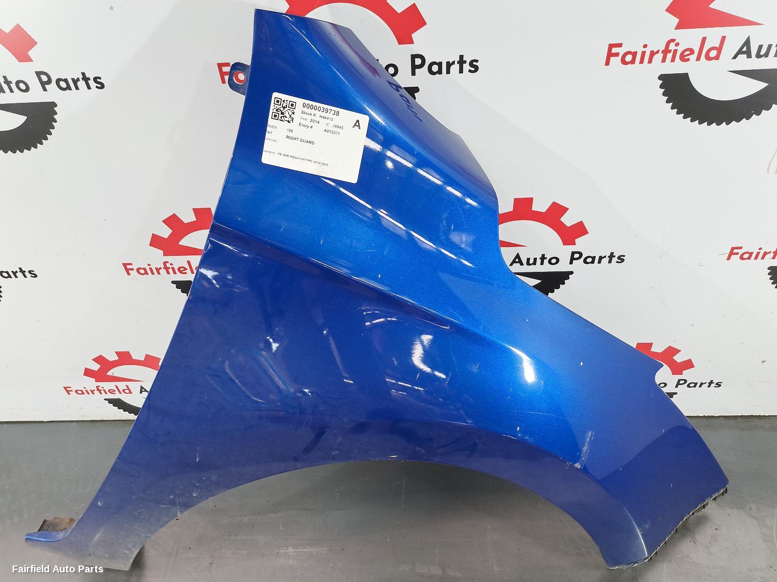 2012-2015 Hyundai I20 Right Guard