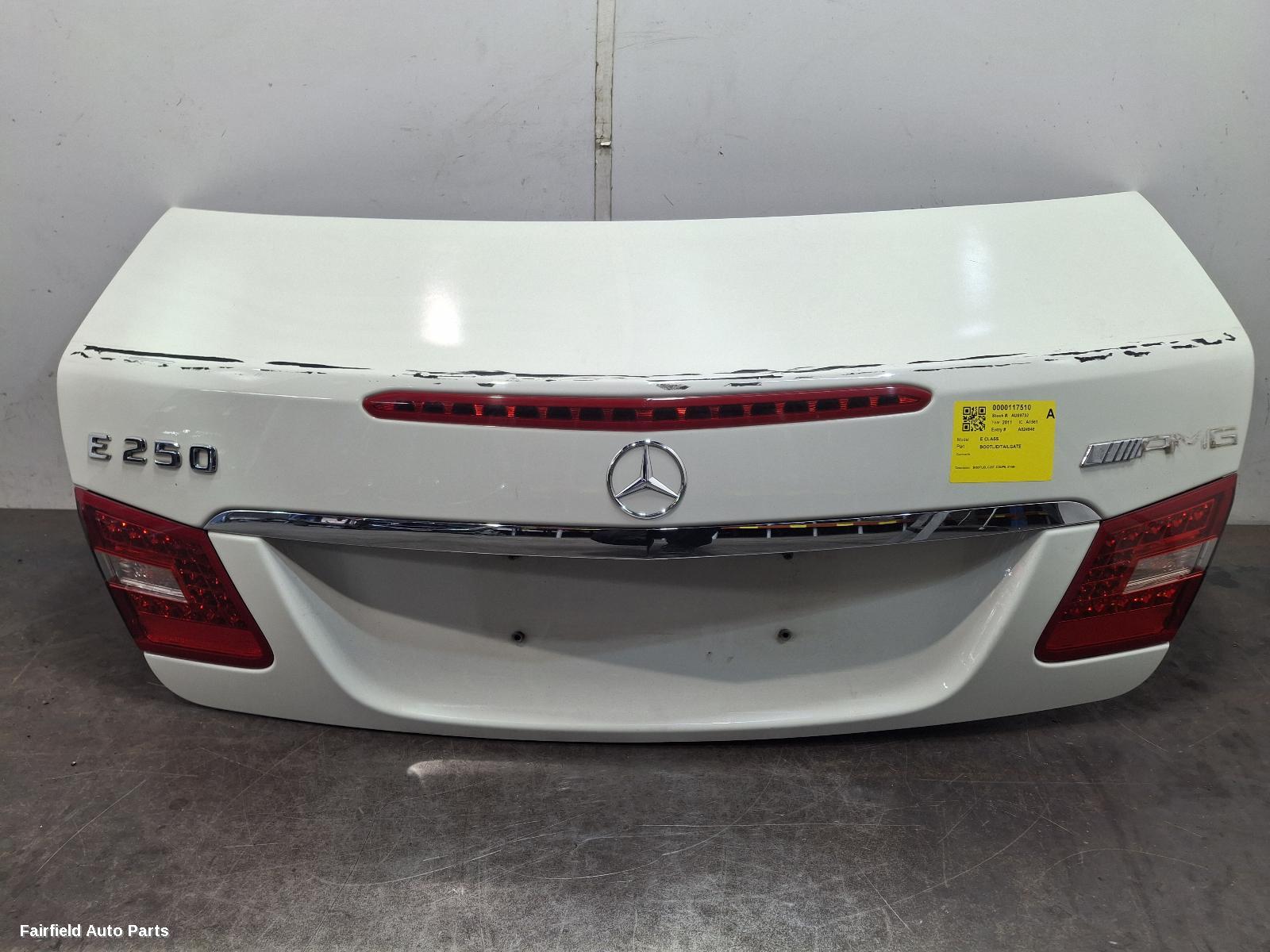 2009-2016 Mercedes E Class Bootlid Tailgate