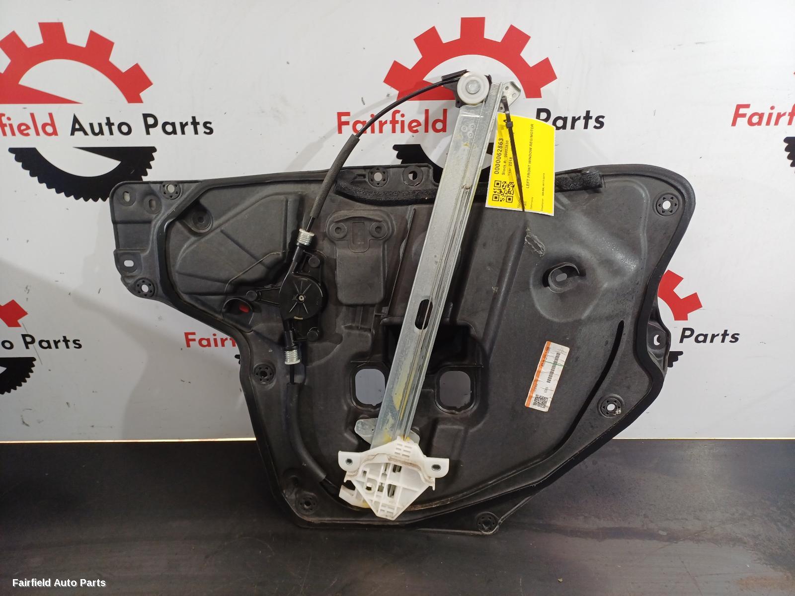 2013-2019 Mazda 3 Left Front Window Reg Motor