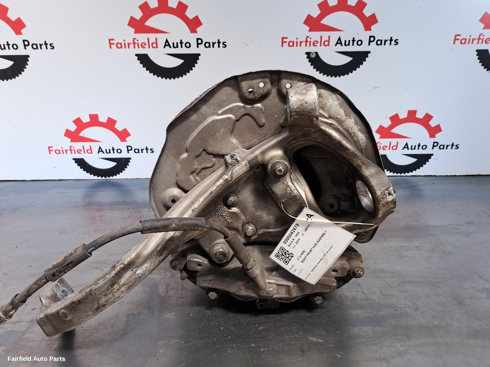 2014-2021 Mercedes C Class Right Front Hub Assembly