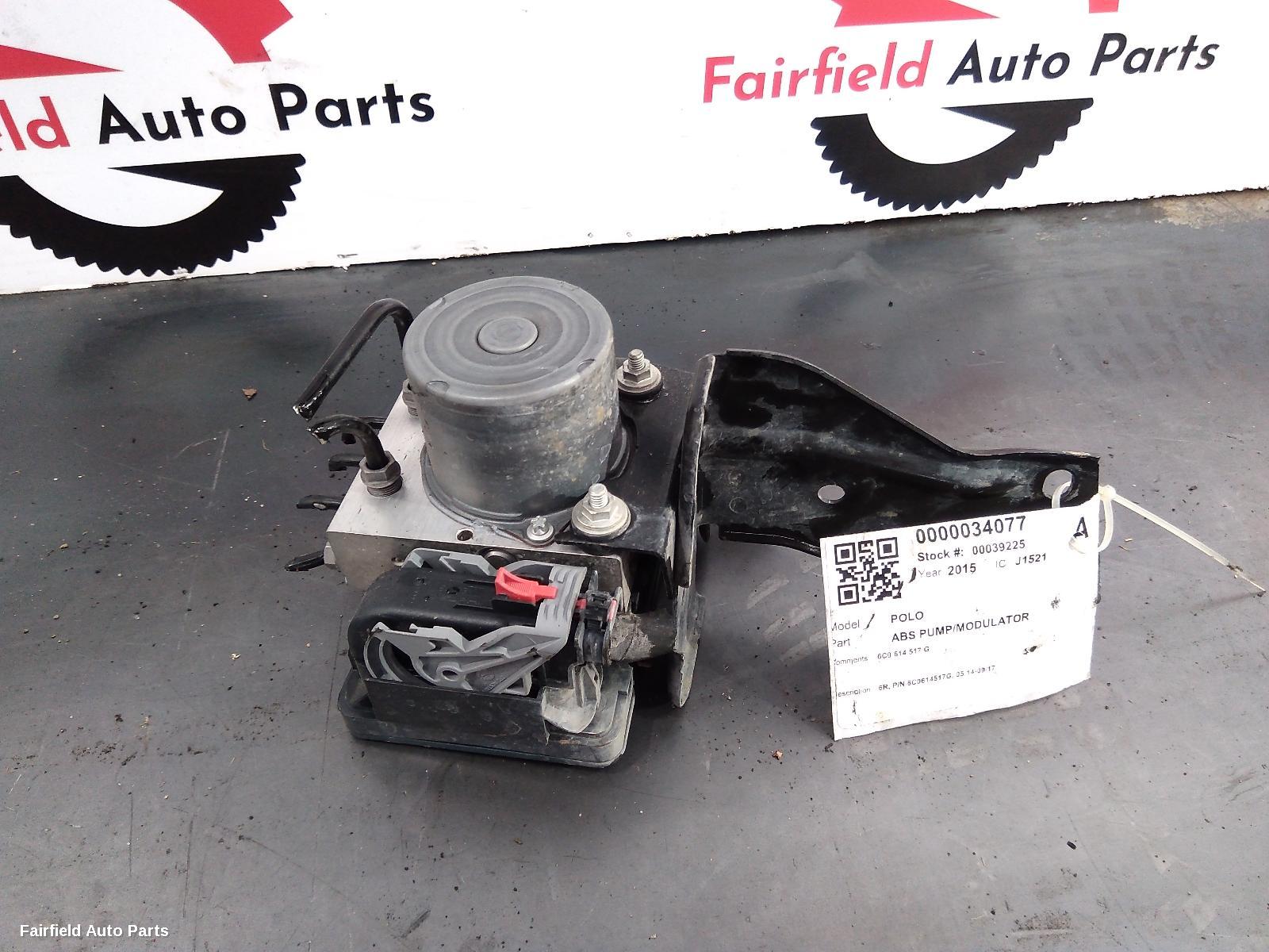 2014-2017 Volkswagen Polo Abs Pump Modulator
