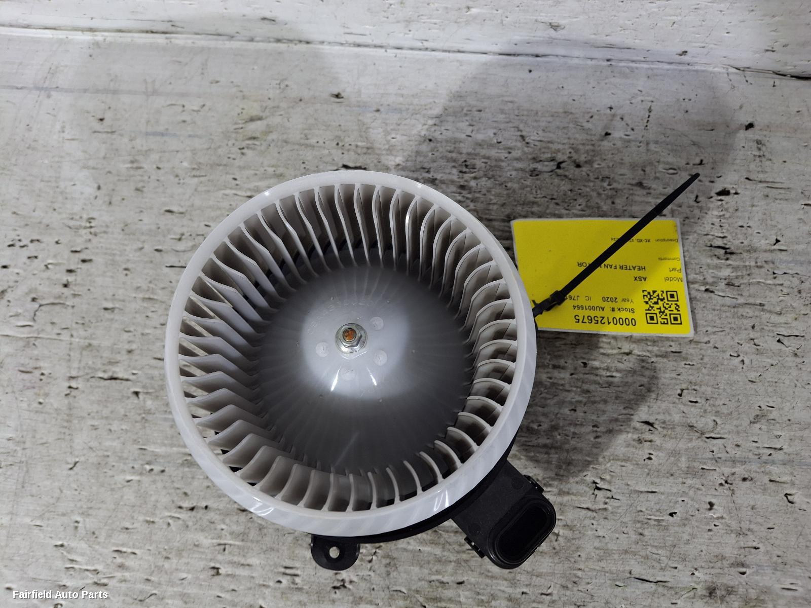 2017-2024 Mitsubishi Asx Heater Fan Motor